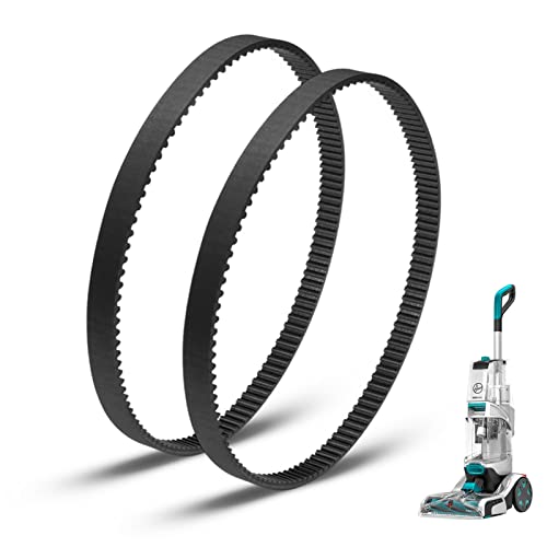 Replacement Drive Belts for Hoover Smartwash Carpet Cleaner - 2 Pack