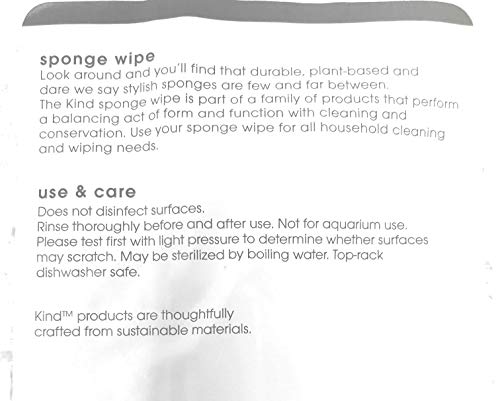 Casabella Sponge Wipe - Versatile Cleaning Tool, 1 Count