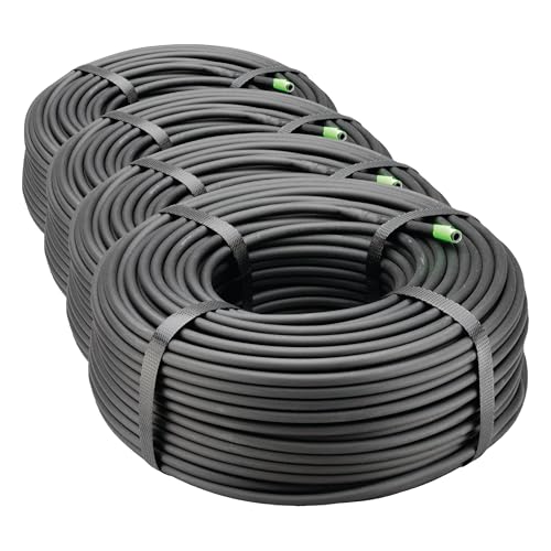 Rain Bird 1/4" Drip Irrigation Blank Distribution Tubing, 250' Roll (4-Pack)