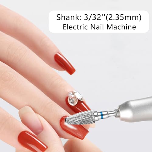 Tungsten Carbide Nail Drill Bit Medium 3/32" Cuticle Remover File