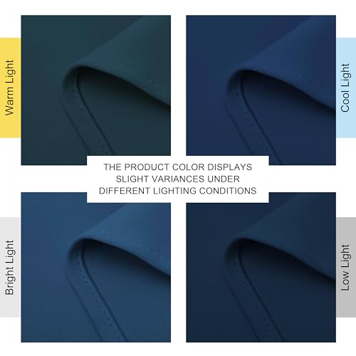 NICETOWN Moroccan Blackout Curtains - 55" x 96" Thermal Insulated Panels