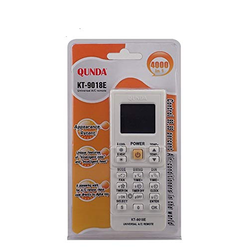 Universal Air Conditioner Remote Control KT-9018E for Multiple Brands
