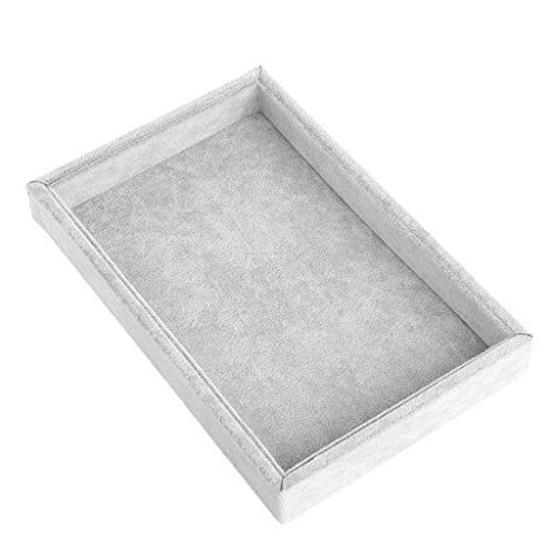Youngy Velvet Jewelry Tray Organizer for Rings & Earrings - Stackable
