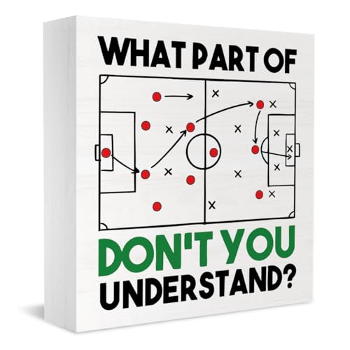 BARREEMO 2026 Soccer Cup Wood Desk Decor & Fan Merchandise
