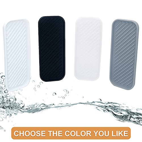 Silicone Organizer Tray - 2 Pack for Kitchen & Bathroom Storage