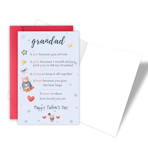 Father's Day Card for Grandpa - Funny Message Card by Blumon