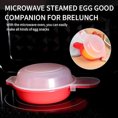 JIAKAI Microwave Omelet Maker & Egg Cooker - Fast Non-Stick Breakfast Tool
