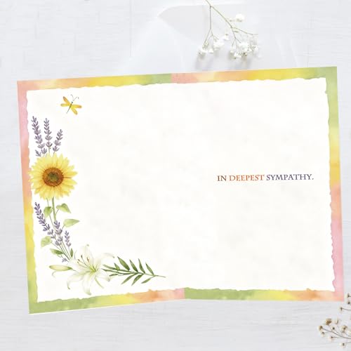 Comforting Sympathy Card - Hope & Strength Gift for Loss