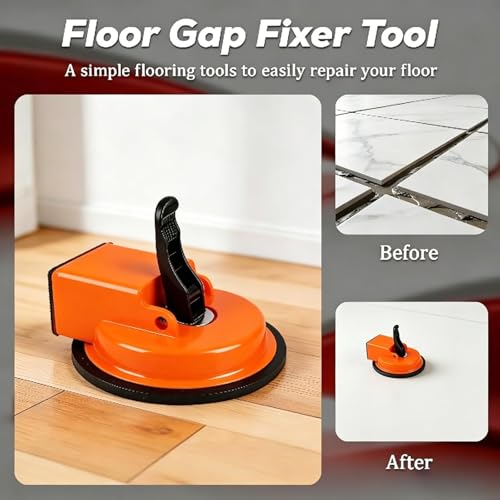 Holriaye Floor Gap Fixer Tool - Orange Laminate & Vinyl Repair Kit