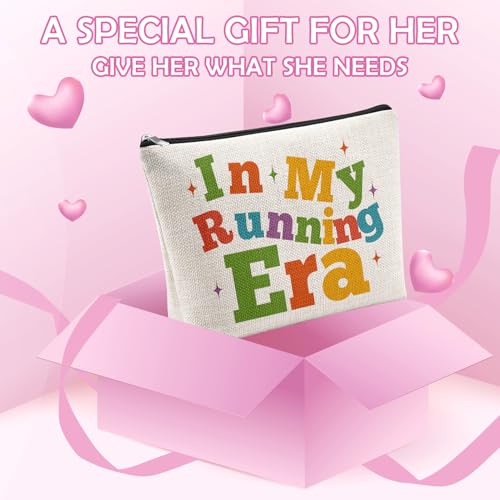 Running Makeup Bag for Women Marathon Runner Cosmetic Pouch