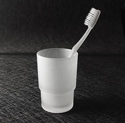 XVL Frosted Glass Bathroom Toothbrush Holder Cup Replacement XL40