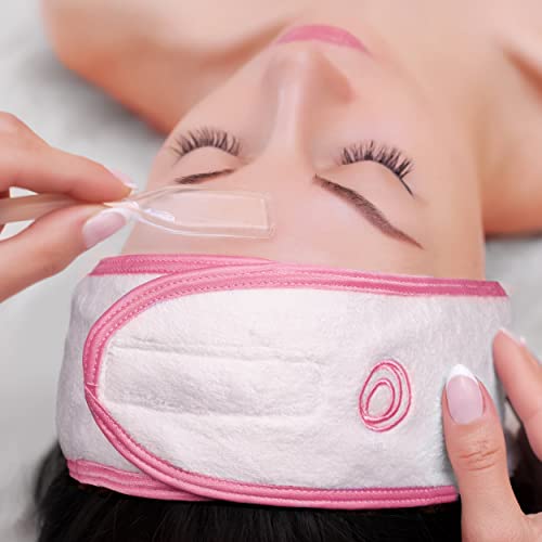 Fushay Spa Headband 5 Pack - Soft Terry Cloth Makeup & Facial Hair Bands