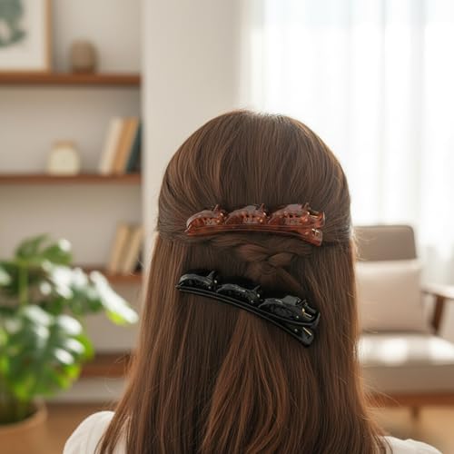 NexusPulse 6Pcs Double Layer Twist Hair Braider & Headband Set