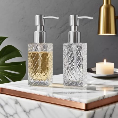 304 Stainless Steel Soap Dispenser Pump Replacement - 2 Pack