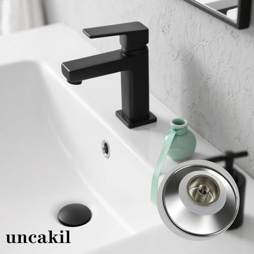 Golden Pop Up Sink Drain Stopper, 66mm Click Clack Plug Replacement