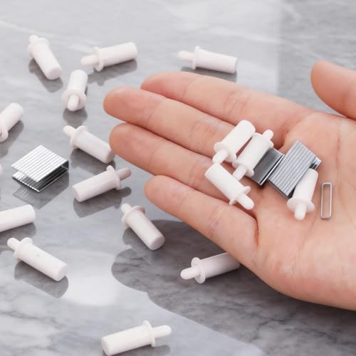 40pcs Plantation Shutter Repair Kit with Staples and Pins for Window Blinds