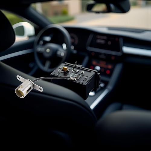 BA15S 1156 LED Bulb Socket Holder Silver Car Lamp Adapter
