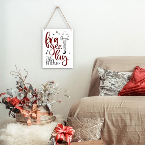 Funny Christmas Vacation Movie Sign - 8x10 Holiday Wall Decor - Festive Xmas Decoration