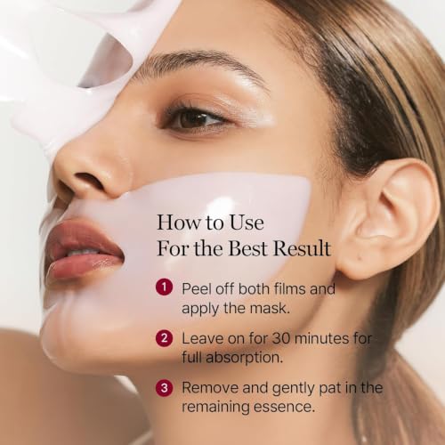 ROUND LAB Camellia Collagen Hydrogel Face Mask - Firming & Pore Minimizing