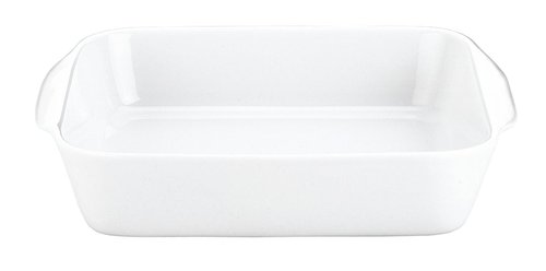 Pillivuyt Porcelain 3-Quart Square Baker, Extra Large - 11-Inch