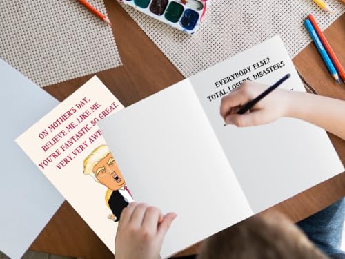 Funny Mother's Day Card with Envelope | Unique Gifts for Mom