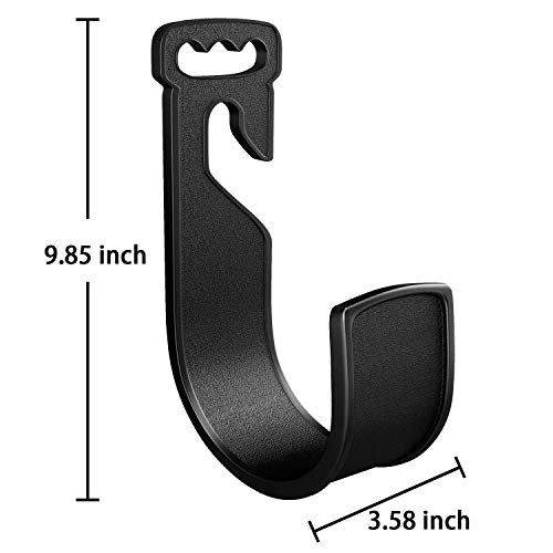 Wall Mount Garden Hose Hanger - Durable Rustproof ABS Hose Holder Hook