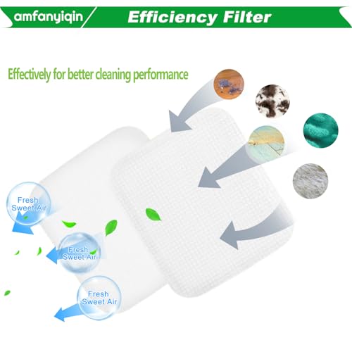 Shark UV850 UV900 Vacuum Filter Replacement Set - 4 Foam & 4 Felt