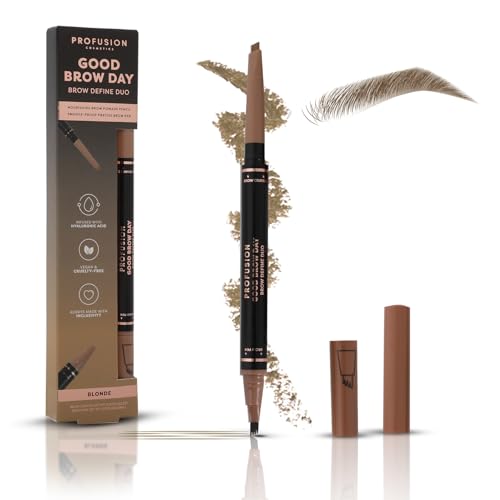 Profusion Cosmetics Good Brow Day Precision Pen & Pomade Pencil Duo - Blonde