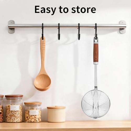 ChefBee 5.3" Stainless Steel Spider Strainer for Frying & Pasta