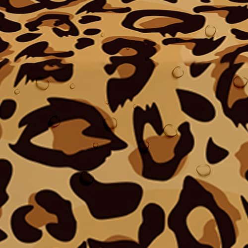 Leopard Print Tablecloths - 3 Pack Disposable Party Covers 54x108in