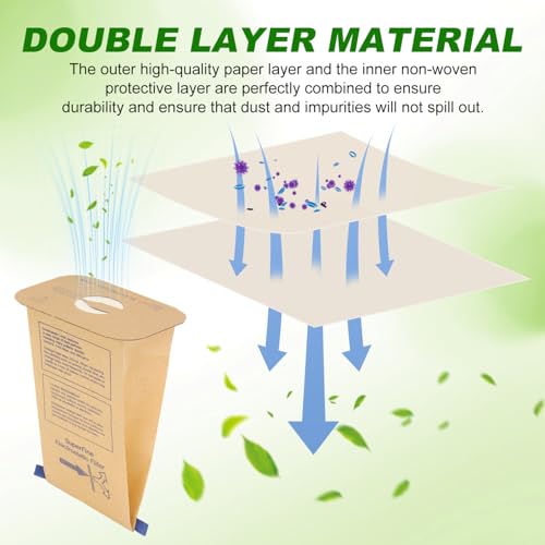 8 Pack Style C Vacuum Cleaner Bags for Electrolux Canister Vacuums