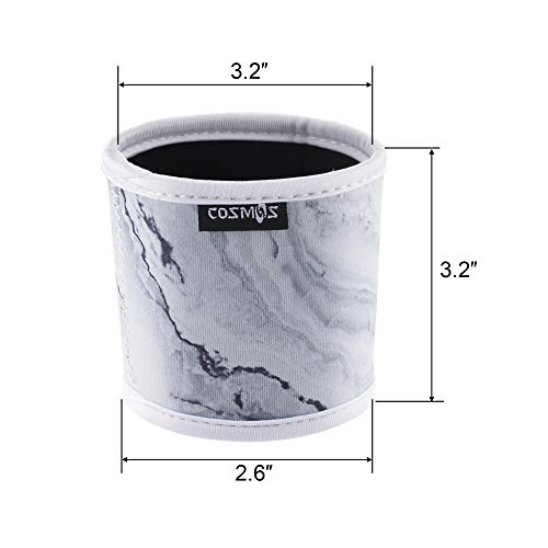 Marble Pattern Coffee Mug Sleeve Insulator - 4 Pcs Neoprene Set