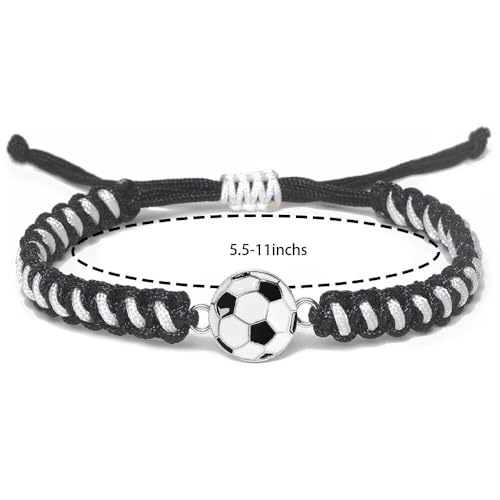 Handmade Game Day Bracelets Set for Sports Fans - Adjustable & Beaded