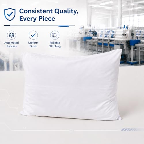 ZPECC Queen Size Pillow Case Set of 4 - Soft Microfiber Covers