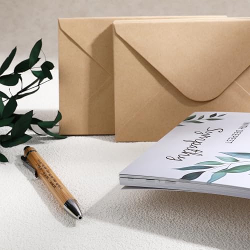 24 Sympathy Cards with Envelopes - Elegant Watercolor Designs