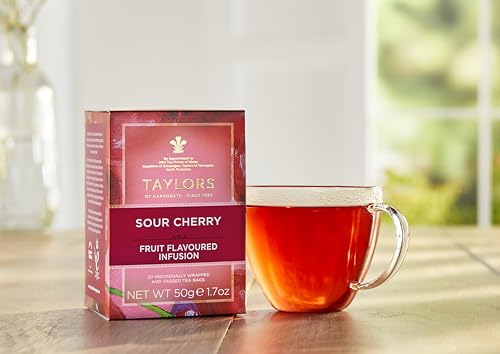 Taylors of Harrogate Sour Cherry Infusion Tea - 40 Teabags