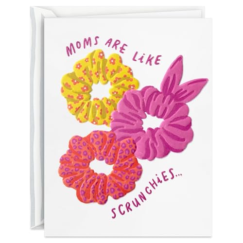 Hallmark Good Mail Scrunchies Card for Mom - Birthday & Mother's Day