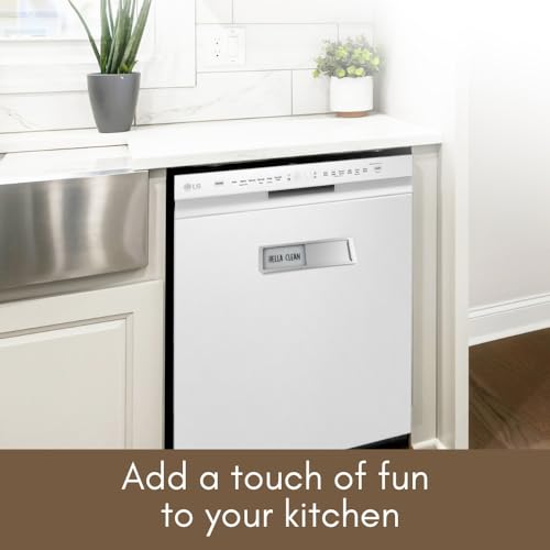 Funny Sliding Dishwasher Magnet - Clean Dirty Sign for Kitchen Decor