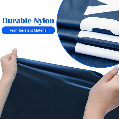 Fiodrimy Large Travel Laundry Bag - Wine & Navy 24" x 36"