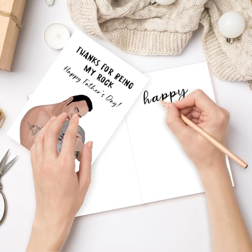 Funny Father's Day Card for Dad - Cute Thank You Gift from Kids