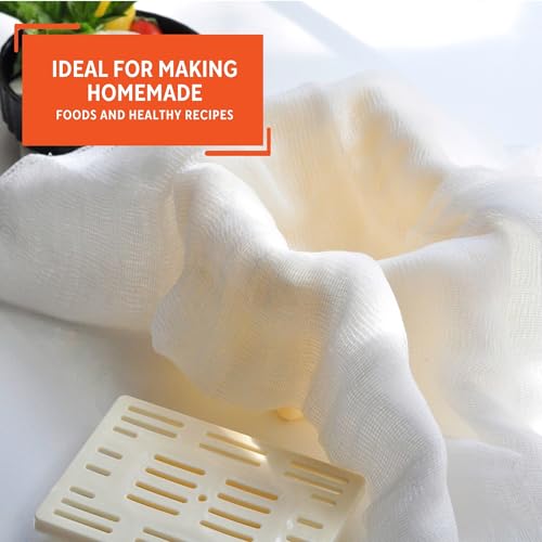 IMUSA Cotton Cheesecloth 35" x 70" - Washable & Reusable Strainer