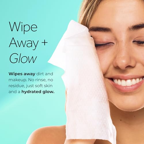 POND’S Micellar Makeup Remover Wipes, Aloe Vera & Vitamin B3, 25 Count