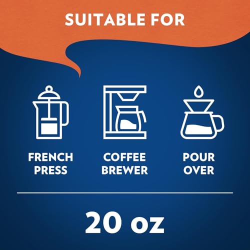 Lavazza Perfetto Ground Coffee, Medium Roast, 100% Arabica, 20oz (Pack of 6)