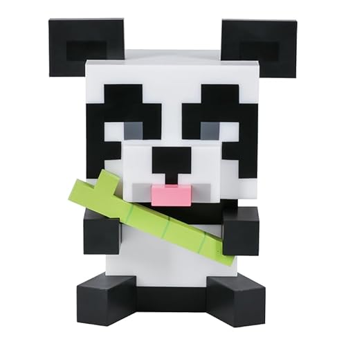 Paladone Minecraft Panda Light - Cute Portable Night Light & Room Decor for Kids - Officially Licensed Minecraft Gift
