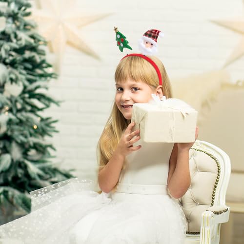 BLAAROOM Christmas Antler Headband with Bells and Deer Ears