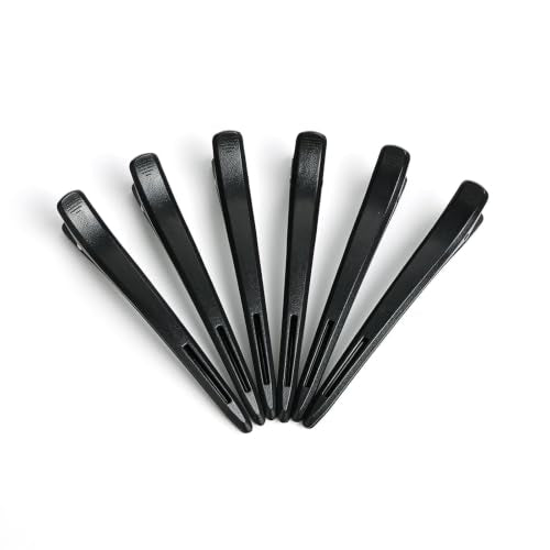 MOLOPPO 6 Pack Alligator Hair Clips for Styling & Salon Use
