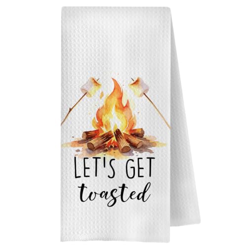 Camping Camper Kitchen Hand Towel 16x24 Inch - Design 03