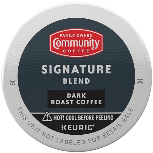 Community Coffee Signature Blend Dark Roast K-Cup Pods - 32 Count