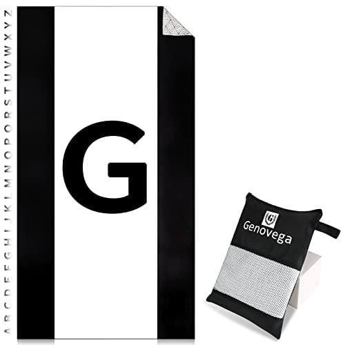 Personalized Extra-Large Microfiber Beach Towel - Quick Dry & Packable