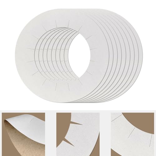 Wax Warmer Protective Collars - 10 Pack Paper Pot Liners